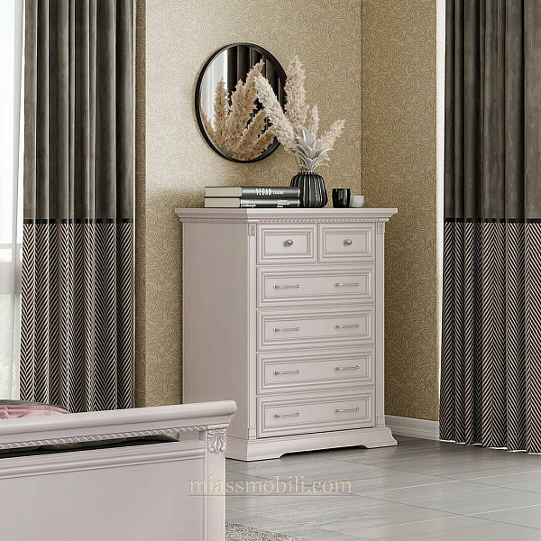 Комод №4 Lorenzo пудра