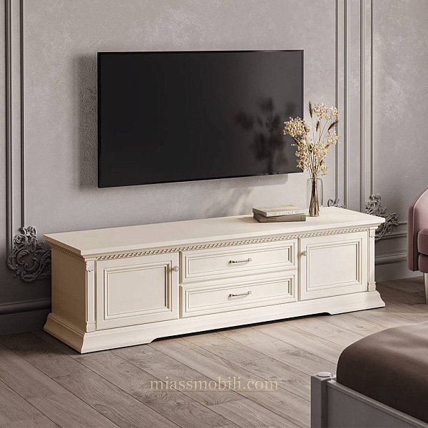 Тумба ТВ 1600 малая Lorenzo вуаль