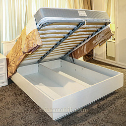 Кровать двойная (1600х2000) без ножной спинки с подъемным механизмом с КЭ Екр 141