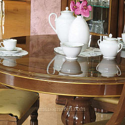 Стол обеденный с круглой крышкой Floriana орех