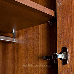 Шкаф 3-х дв. Lorenzo вишня для платья и белья без зеркала