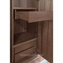 Модуль с ящиками боковой в шкаф Modena орех Мокко
