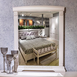 Зеркало к комоду Lorenzo пудра